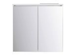 Spiegelschrank In Weiss 80/77/23 cm
