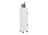 Zeilenschrank Lugo Alpinweiss , 34,8/142,9/36 cm ,