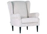 Ohrensessel Viola Cord Beige