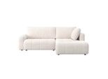 Wohnlandschaft Gia Mit Schlaffunktion Weiss Cord Cord Weiss