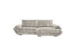 Wohnlandschaft Vivo Grau Chenille Grau