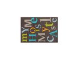 Flachwebeteppich Living Mat 16 Multi/br 64x168 64/168 cm