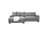 Wohnlandschaft Pedro-3s.rec In Grau Cord Grau