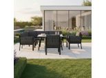 Dining-loungeset Elisa 4-teilig