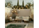 Gartenlounge Belaya 4-teilig 244/205 cm