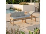 Gartenbank Junoa Grau