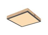 Led-deckenleuchte Mopi Graphitfarben/opal Max. 12,58w