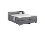 Boxspringbett Sevilla Grau Ca. 160x200cm 160/200 cm Grau