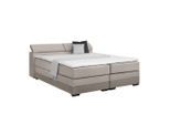 Boxspringbett Sevilla Graubraun Ca. 140x200cm 140/200 cm Graubraun