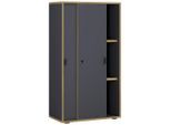 Aktenschrank Salia B60 Anthrazit/honigeiche Anthrazit, Honigeiche