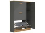 Schuhschrank Halom L 80/105/24 cm