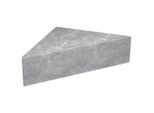 Nachttisch Usal S 60/15/42,4 cm Grau