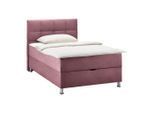 Boxbett Oviedo 140 In Weinrot Ca. 140x200cm 140/200 cm Weinrot
