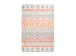 Flachwebeteppich Ethnie 100 Grau/aprico 160x230 160/230 cm