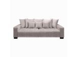 Bigsofa Matteo Taupe Holz Taupe