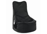 Sitzsack Schwarz/nylon Schwarz Textil
