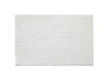 Badematte Retro Weiss Ca. 60x90cm Weiss 60/90 cm