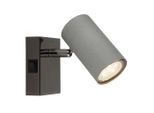 Strahler Robby Grau/schwarzchrom Max. 25 W 7/12/10 cm
