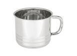 Milchtopf Paula Silberfarben Ca. 1.5 L