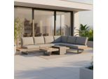 Gartenlounge Sabrina 4-teilig 323/79/253 cm