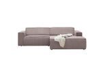 Wohnlandschaft Loft In Graubraun Cord Graubraun