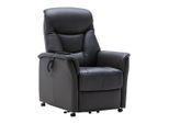 Relaxsessel Comfort In Anthrazit Leder Anthrazit