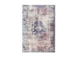 Flachwebeteppich Vintage 8403 Anthrazit 140/200 cm