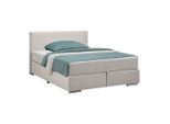 Boxspringbett Palermo In Beige Ca. 140x200cm 140/200 cm Beige