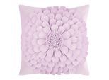 Zierkissen Flora Flieder Ca. 45x45cm 45/45 cm