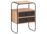 Nachttisch Wl6.779 40/60/30 cm massiv Akazie Braun