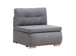 Schlafsessel Modena In Grau Grau Textil