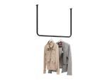 Wandgarderobe Pipe Schwarz