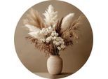 Metallbild Rustic Dried Flower