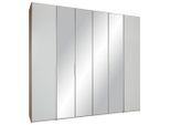 Drehtürenschrank In Weiss/ Eichefarben Ca. 265x240x63cm 265/240/63 cm Weiss, Eichefarben