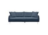 Bigsofa Kiss Dunkelblau Holz Dunkelblau