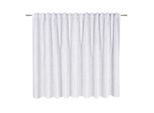Tagesvorhang Marion Store Weiss/anthrazit Ca. 145x300cm transparent 300/145 cm