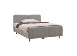 Boxbett Livetto Dunkelgrau Ca. 140x200cm 140/200 cm Dunkelgrau