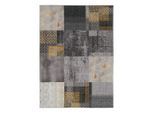 Flachwebteppich Edessa 2 In Grau/goldfarben Ca. 120x170cm 120/170 cm