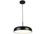 Led-hängeleuchte Mike Schwarz/weiss Max. 36 Watt 40/40/130 cm