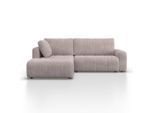 Wohnlandschaft Gia Hellgrau Cord Cord Hellgrau