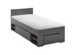 Bett Azurro 2-90 Anthrazit