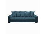 Bigsofa Matteo Petrol Holz Petrol