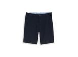 TOM TAILOR Herren Jacquard Chino Shorts aus Baumwolle, blau, Uni, Gr. M