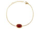 Armband ADELIA´S "Damen Armband aus Edelstahl 16 cm", gold, Armbänder, Damen, 16cm, Edelstahl, Armband, Geschenkidee: zeitlos und vielseitig