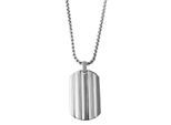 Kette mit Anhänger ADELIA´S "Unisex Edelstahl Halskette mit Anhänger", silber, Halsketten, Damen, unbekannt, Edelstahl