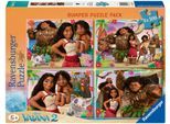 Puzzle RAVENSBURGER "Disney Vaiana 2, Abenteuer in Ozeanien", bunt, Puzzles, KinderB:36cm H:26cm, Pappe, Motiv, Made in Europe, B:36cm H:26cm