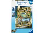 Puzzle RAVENSBURGER "Reptilien im Regal", bunt, Puzzles, KinderB:36cm H:49cm, Pappe, Motiv, Made in Germany, B:36cm H:49cm