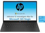 HP Notebook "15-fd0216ng", schwarz (jet schwarz), 4 GB RAM 128 GB SSD, Celeron, Windows 11 Home im S Modus, Notebooks, Topseller