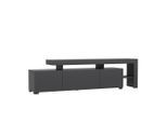 Livetastic , Anthrazit , Holzwerkstoff , Uni , 192x53x37 cm , Beleuchtung , Wohnzimmer, TV-Möbel, TV- & Lowboards