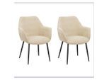 Mid.you , Beige , Textil , Uni , 61x84x59.5 cm ,